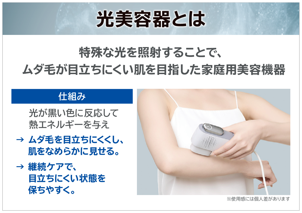 シャープ 業務用機器技術を応用した ＪｅｗｅＬ冷却 ×ハイパワー 家庭用光美容器 ＦＥ－ＥＰ６００