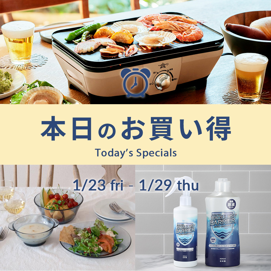 本日のお買い得
