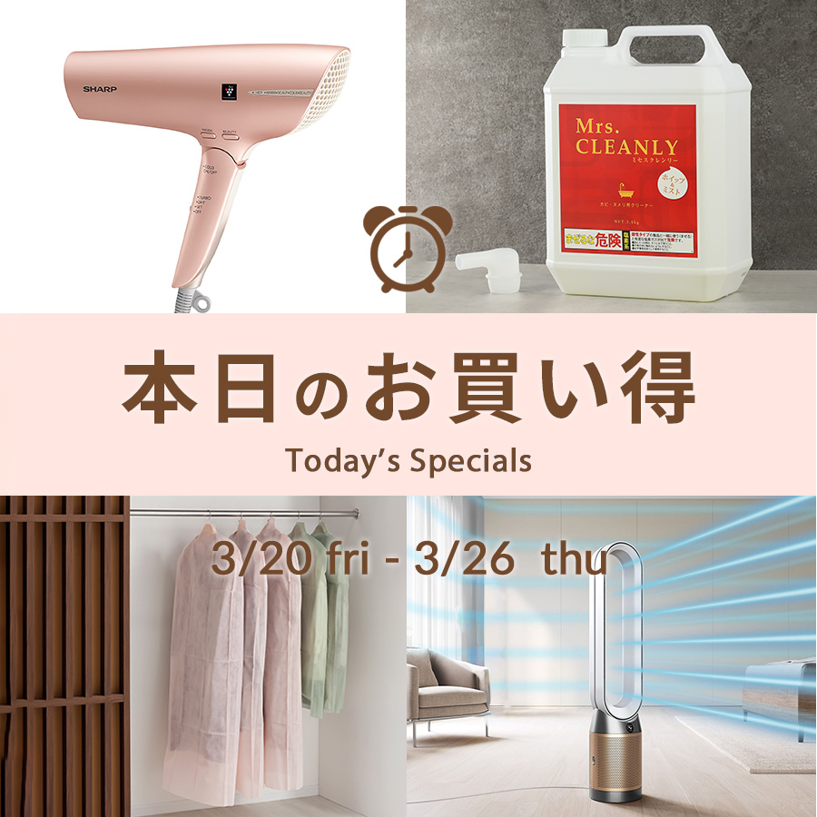 本日のお買い得